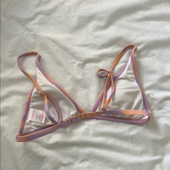 Multicolor Triangle Bikini Top - Picture 2 of 2